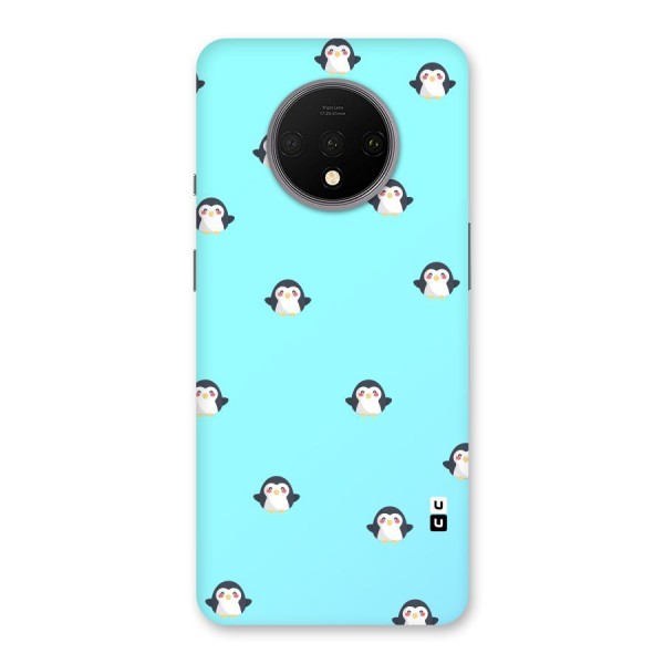 Penguins Pattern Print Back Case for OnePlus 7T