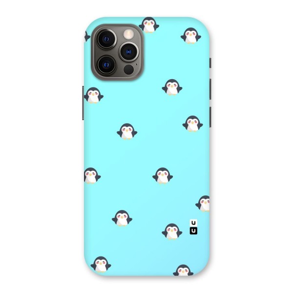 Penguins Pattern Print Back Case for iPhone 12 Pro