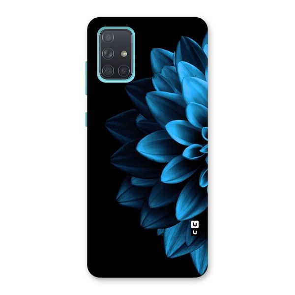 Petals In Blue Back Case for Galaxy A71