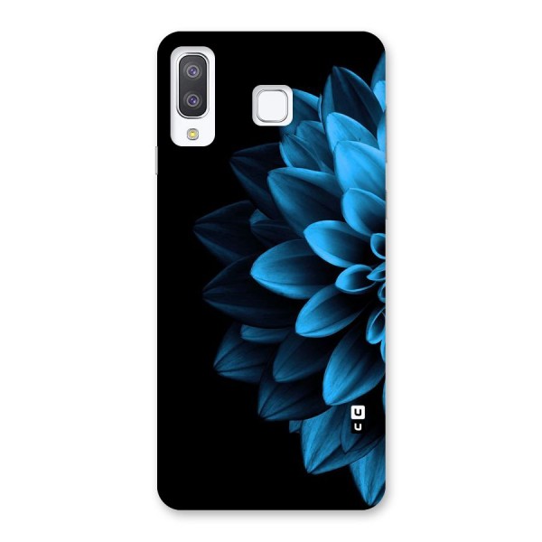 Petals In Blue Back Case for Galaxy A8 Star