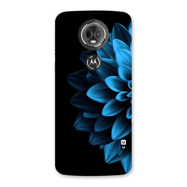 Petals In Blue Back Case for Moto E5 Plus