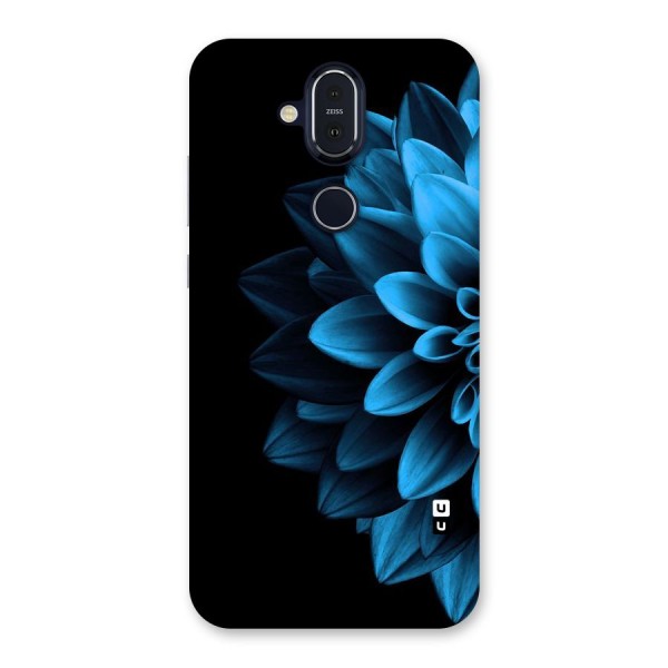 Petals In Blue Back Case for Nokia 8.1
