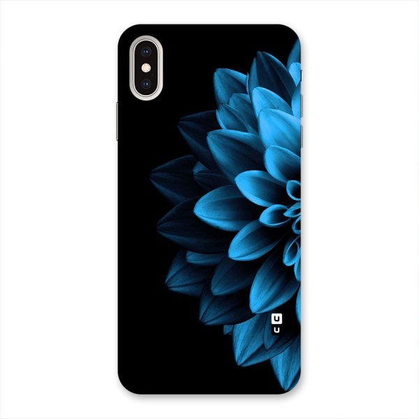Petals In Blue Back Case for iPhone XS Max