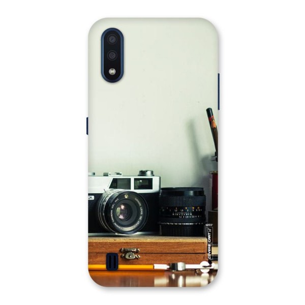 Photographer Desk Back Case for Galaxy M01