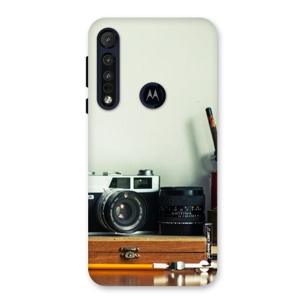 Photographer Desk Back Case for Motorola One Macro