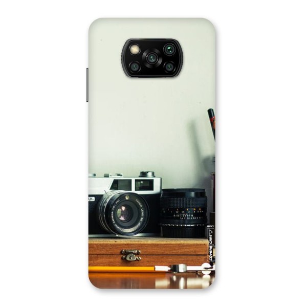 Photographer Desk Back Case for Poco X3