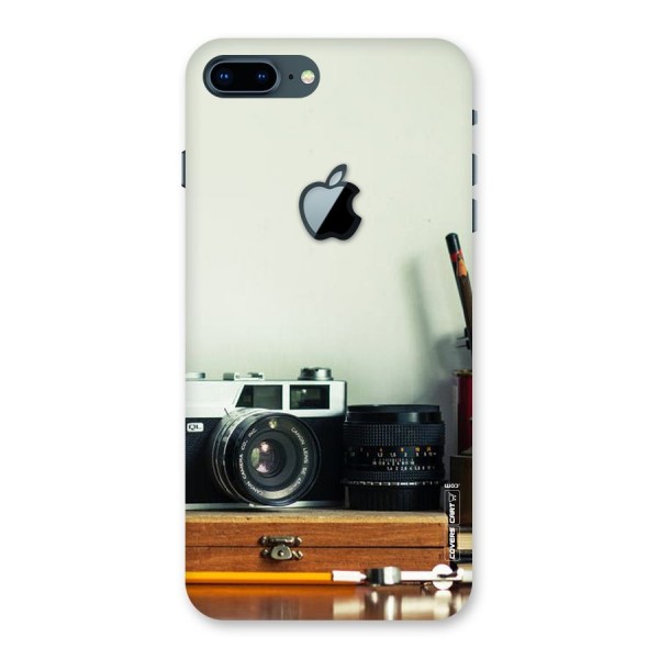 Photographer Desk Back Case for iPhone 7 Plus Apple Cut