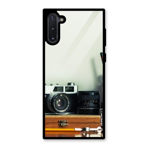 Photographer Desk Glass Back Case for Galaxy Note 10
