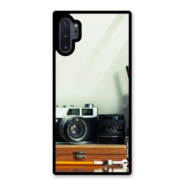 Photographer Desk Glass Back Case for Galaxy Note 10 Plus