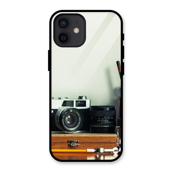 Photographer Desk Glass Back Case for iPhone 12