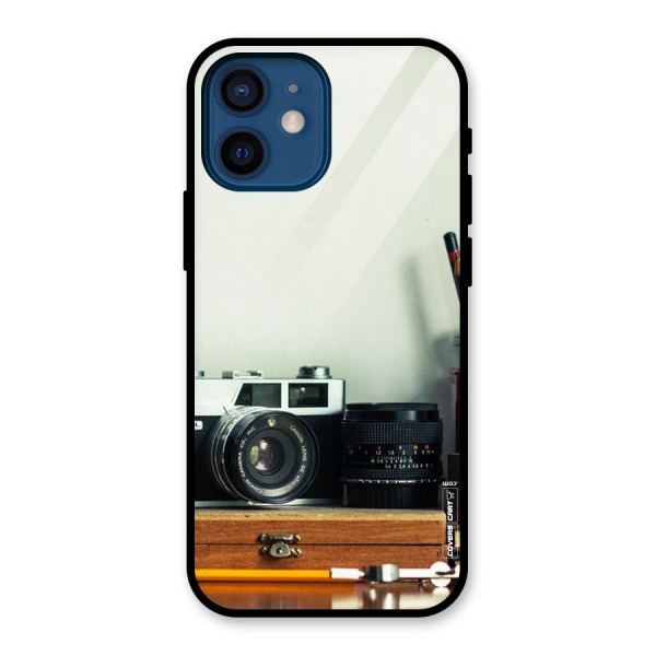 Photographer Desk Glass Back Case for iPhone 12 Mini