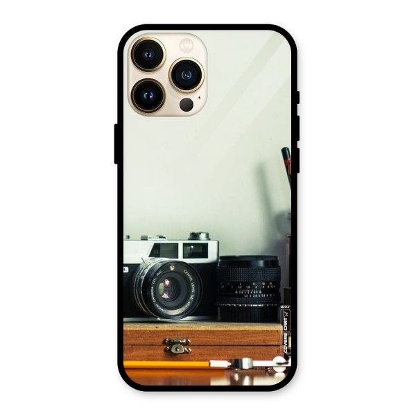 Photographer Desk Glass Back Case for iPhone 13 Pro Max