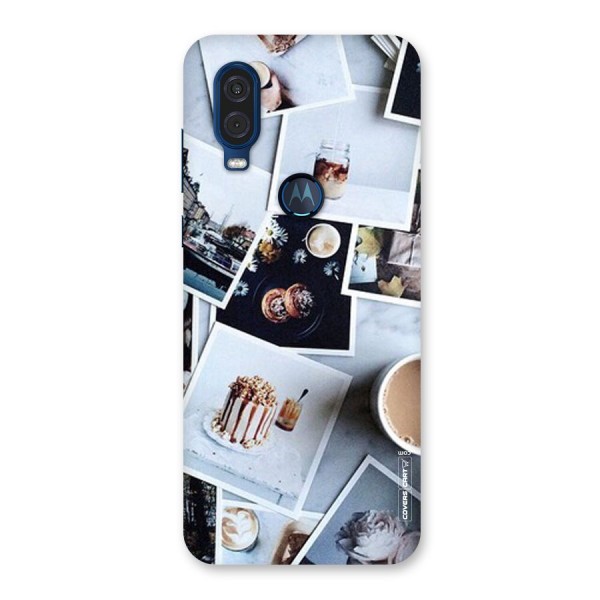 Pictures Coffee Back Case for Motorola One Vision
