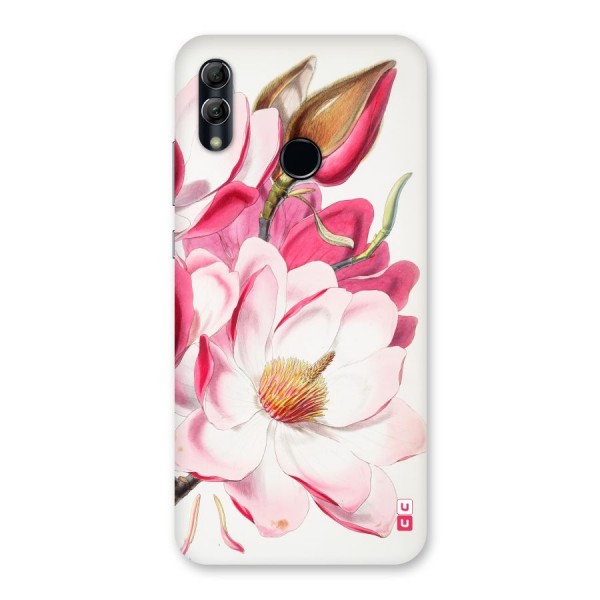 Pink Beautiful Flower Back Case for Honor 10 Lite