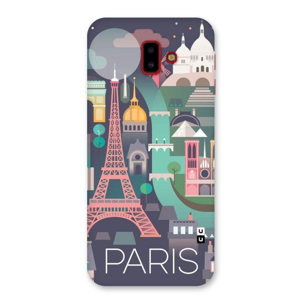 Pink Cute Tower Back Case for Galaxy J6 Plus