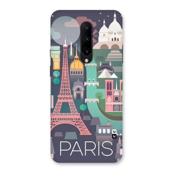 Pink Cute Tower Back Case for OnePlus 7 Pro