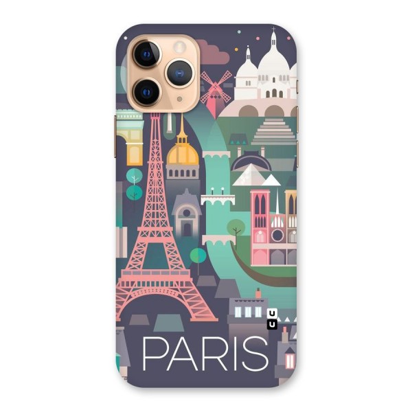 Pink Cute Tower Back Case for iPhone 11 Pro