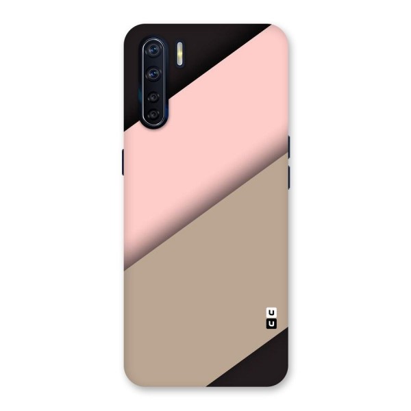 Pink Diagonal Back Case for Oppo F15