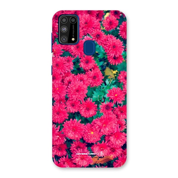 Pink Flowers Back Case for Galaxy F41