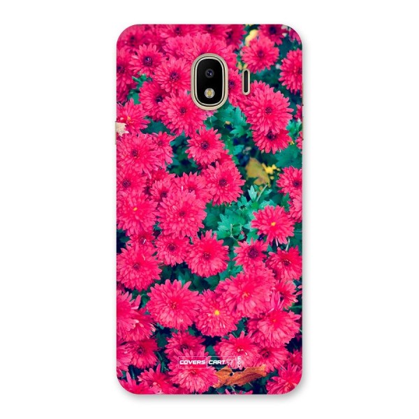 Pink Flowers Back Case for Galaxy J4
