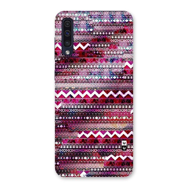 Pink Indie Pattern Back Case for Galaxy A50