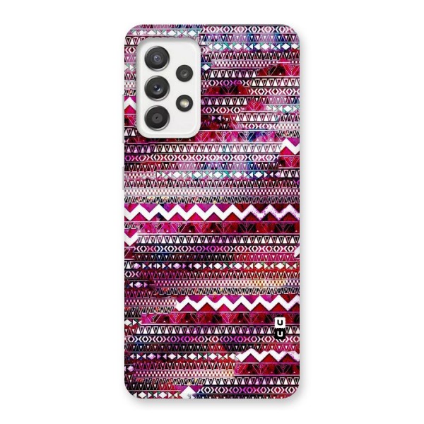 Pink Indie Pattern Back Case for Galaxy A52