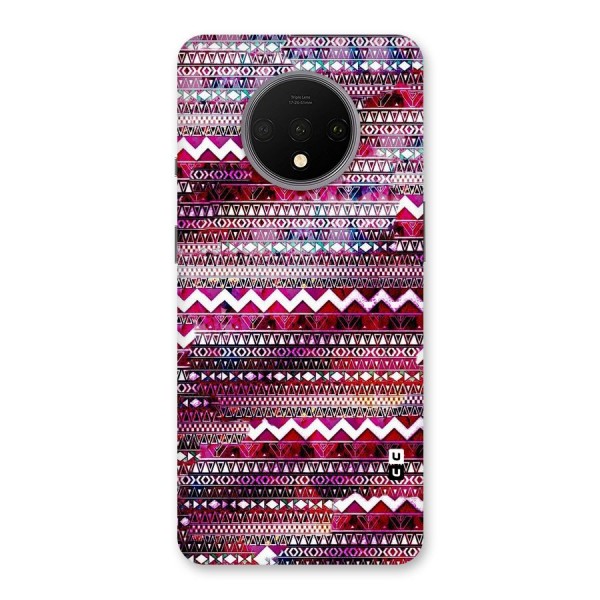 Pink Indie Pattern Back Case for OnePlus 7T