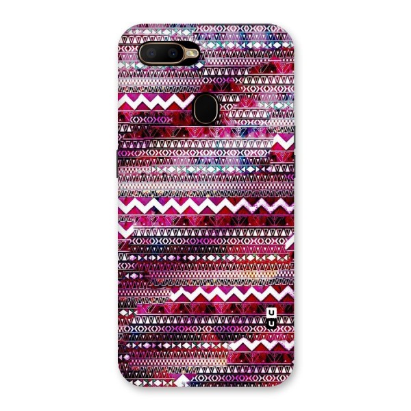 Pink Indie Pattern Back Case for Oppo A5s