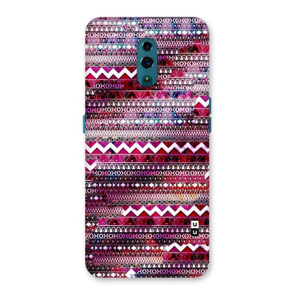 Pink Indie Pattern Back Case for Oppo Reno