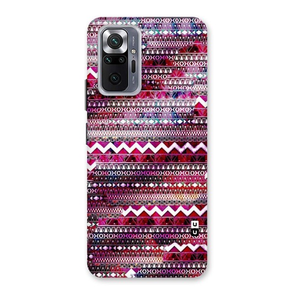 Pink Indie Pattern Back Case for Redmi Note 10 Pro