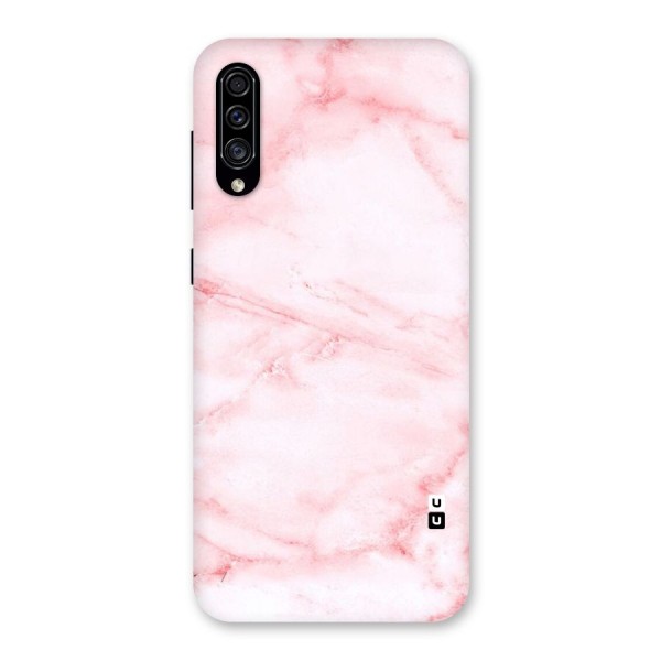 Pink Marble Print Back Case for Galaxy A30s