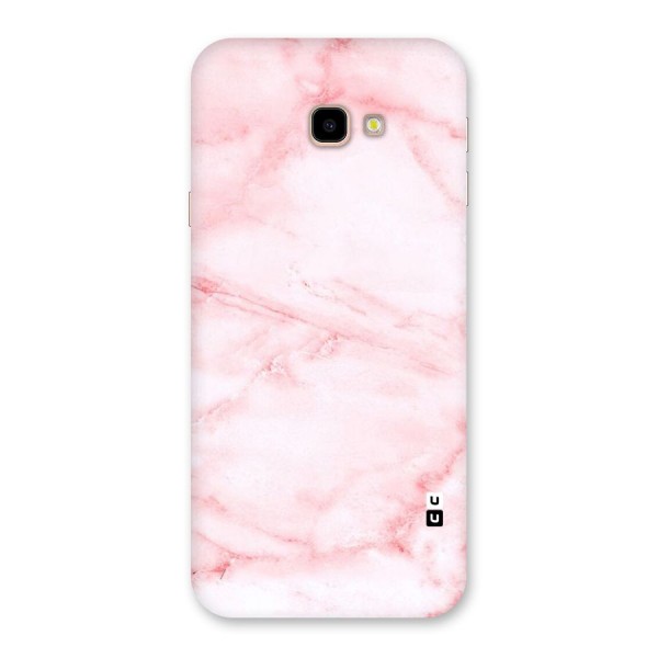 Pink Marble Print Back Case for Galaxy J4 Plus