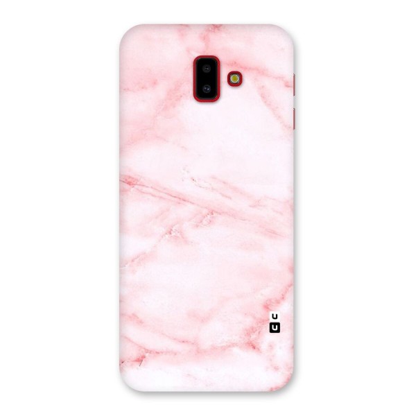 Pink Marble Print Back Case for Galaxy J6 Plus