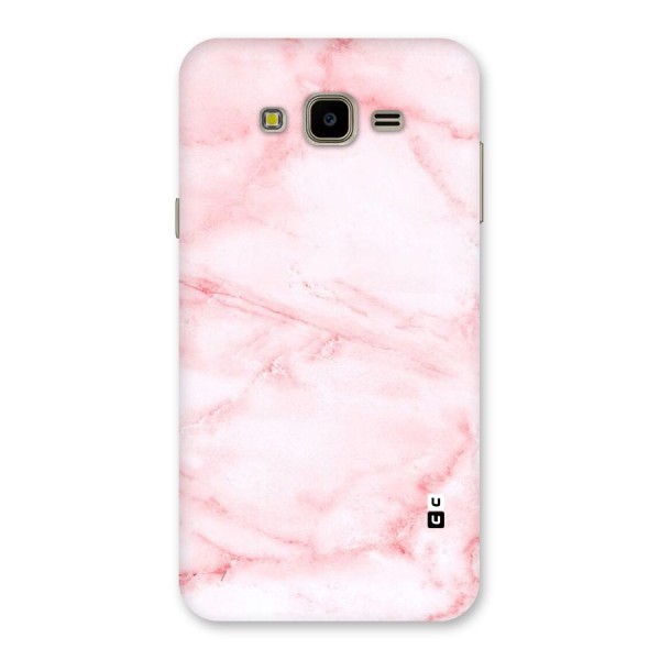 Pink Marble Print Back Case for Galaxy J7 Nxt