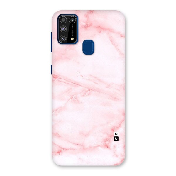 Pink Marble Print Back Case for Galaxy M31