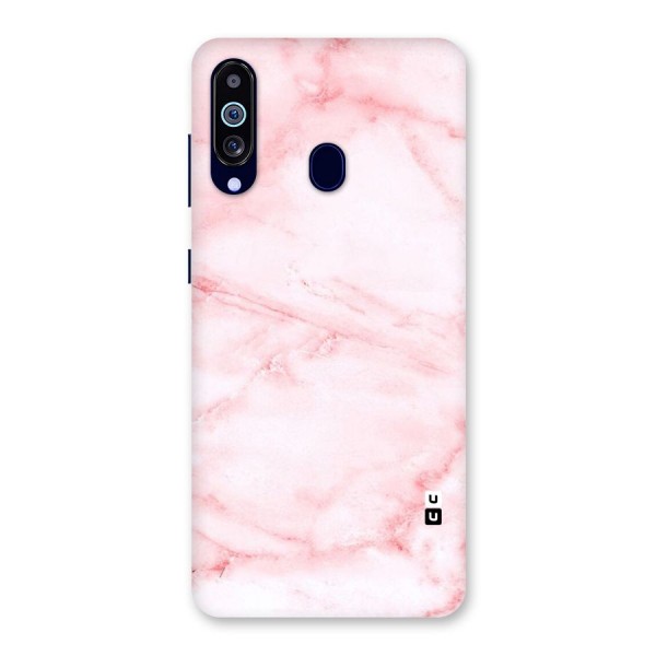 Pink Marble Print Back Case for Galaxy M40