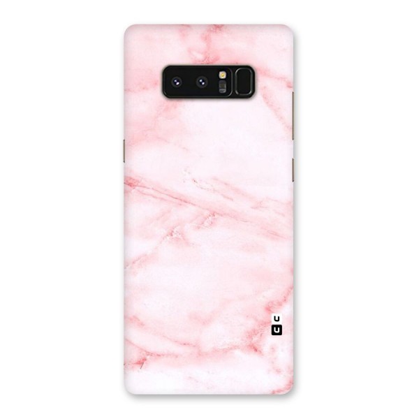 Pink Marble Print Back Case for Galaxy Note 8
