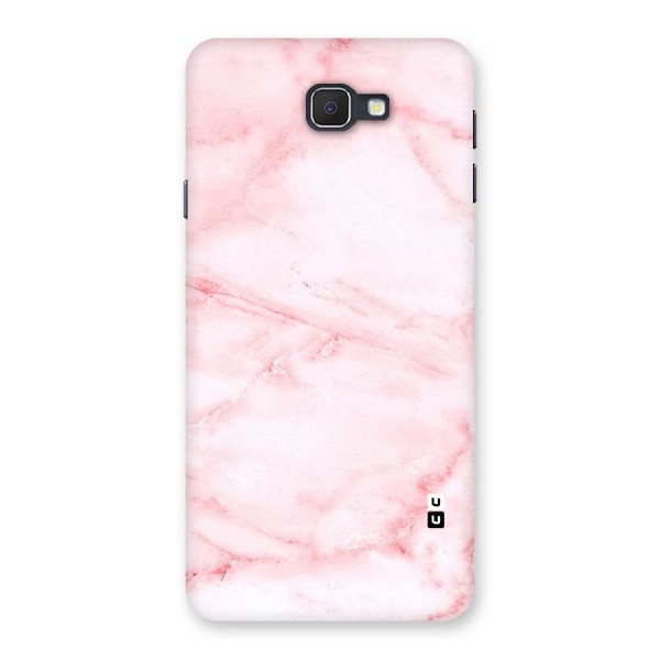 Pink Marble Print Back Case for Galaxy On7 2016