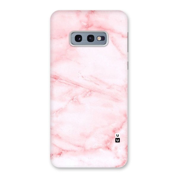 Pink Marble Print Back Case for Galaxy S10e