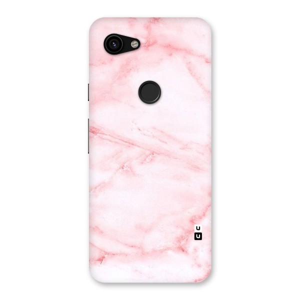 Pink Marble Print Back Case for Google Pixel 3a