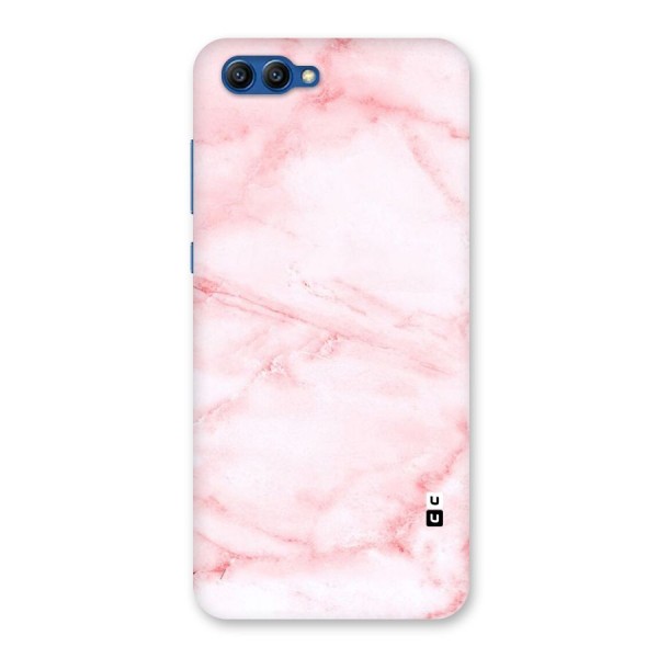 Pink Marble Print Back Case for Honor View 10