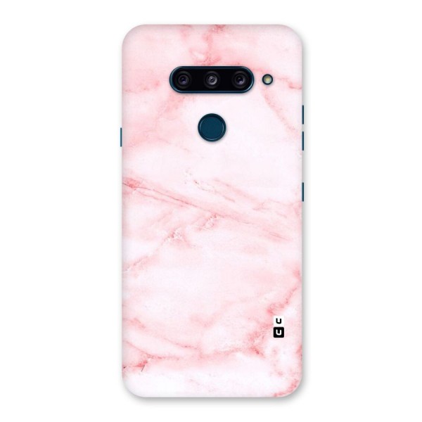 Pink Marble Print Back Case for LG  V40 ThinQ
