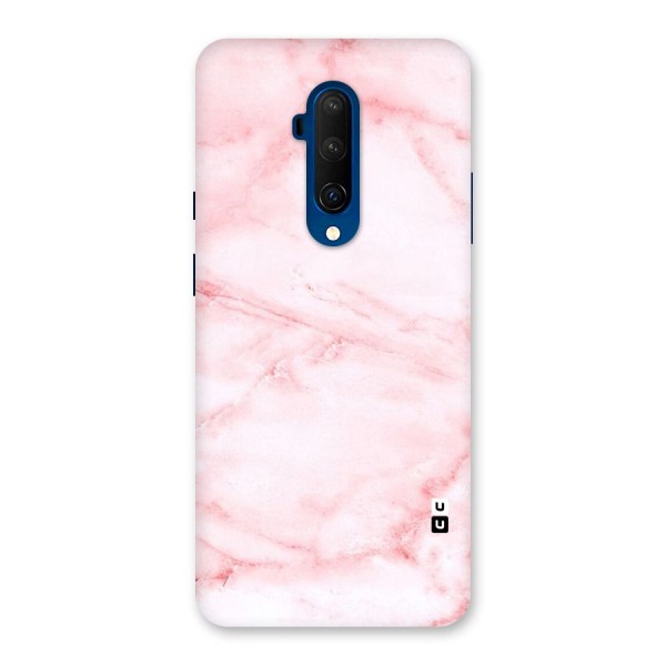 Pink Marble Print Back Case for OnePlus 7T Pro