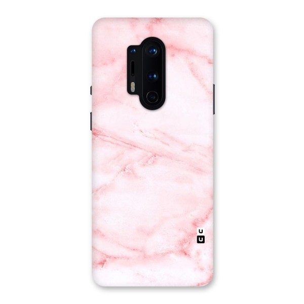 Pink Marble Print Back Case for OnePlus 8 Pro