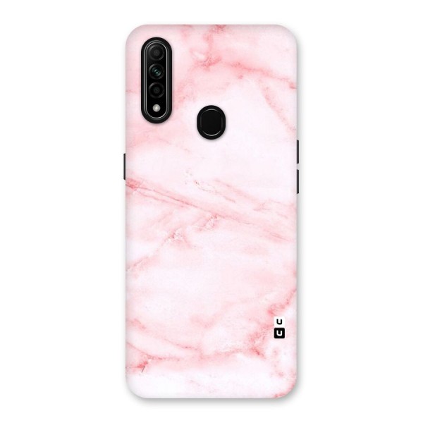 Pink Marble Print Back Case for Oppo A31