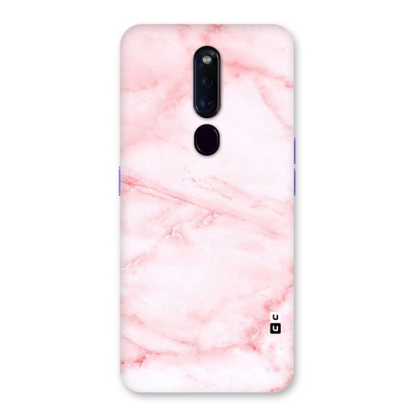 Pink Marble Print Back Case for Oppo F11 Pro