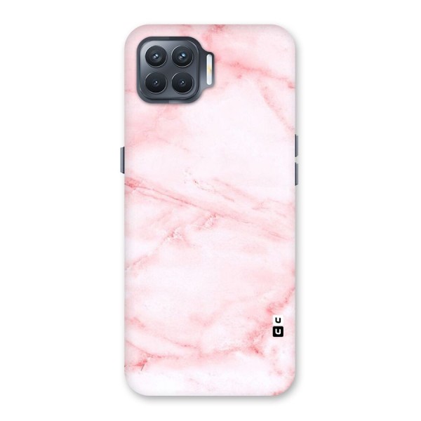Pink Marble Print Back Case for Oppo F17 Pro