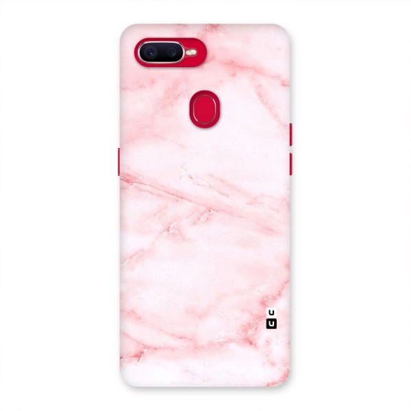 Pink Marble Print Back Case for Oppo F9 Pro