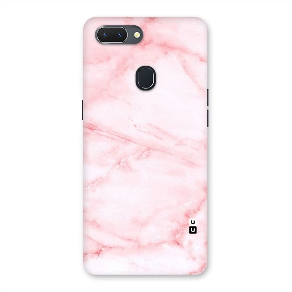 Pink Marble Print Back Case for Oppo Realme 2