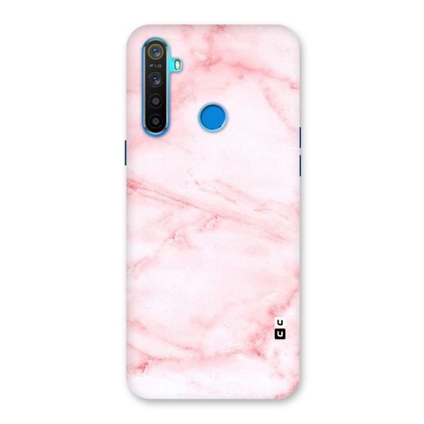 Pink Marble Print Back Case for Realme 5